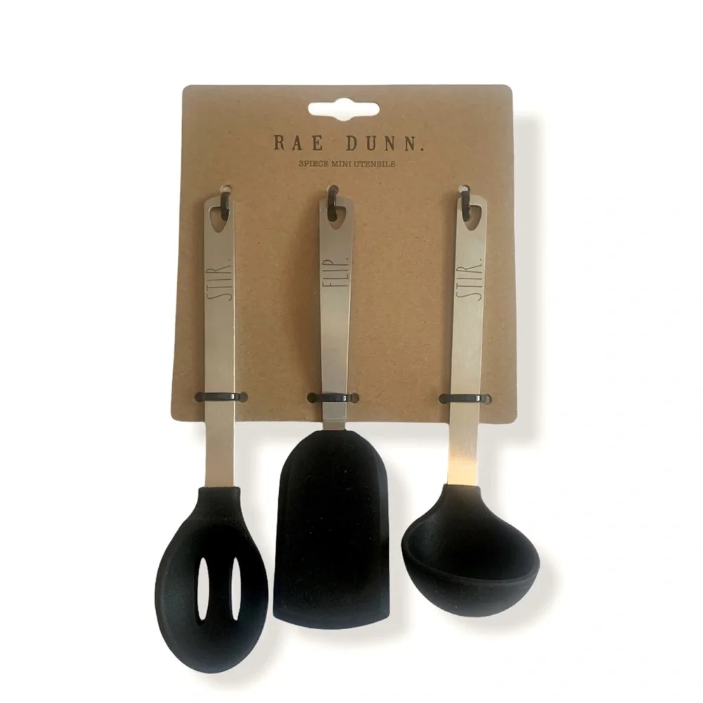 Rae Dunn 3 Piece Mini Cooking Utensils